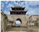文明门城楼城墙